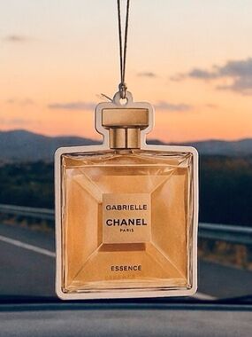 Chanel fragrance car freshie